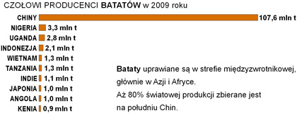 zbiory batatw na wiecie wykres pastwa