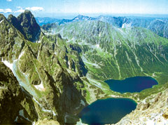 Okolice Czarnego Stawu i Morskiego Oka w Tatrach