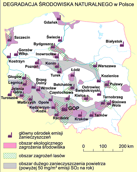 Degradacja rodowiska naturalnego w Polsce